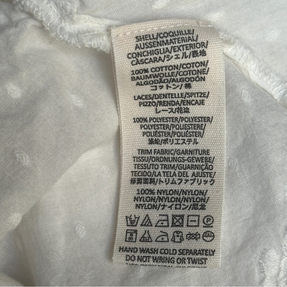 Free People Drive You Mad Blouse in Ivory Size X-Small - Picture 9 of 14